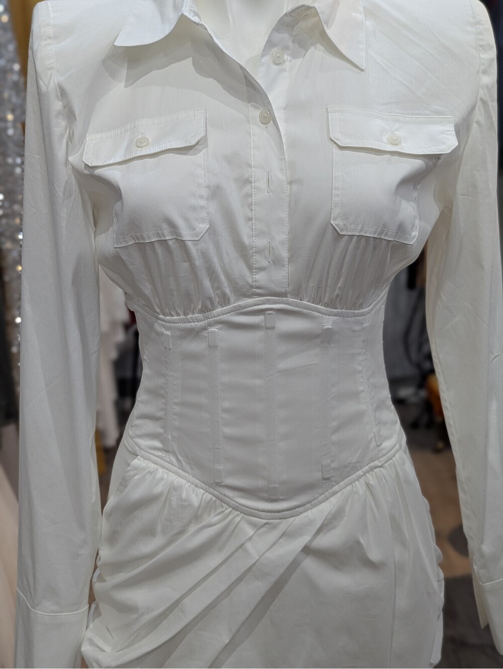 BCBG MAXAZRIA x Maeve Reilly Venice Corset Mini Dress - Picture 2 of 5